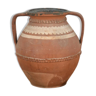 Antique ceramic vase with handles (c.1920)