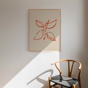 Botanical illustration giclee print, 50x70