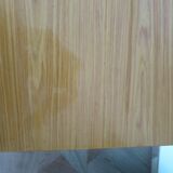 Vintage Louis XV style chest of drawers in citron wood veneer