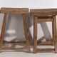 Ensemble de tabourets anciens (vers 1900). Ensemble de 2 pièces n°5