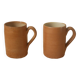 Mugs grès vintage céramique poterie handmade fabrication artisanale décoration campagne scandinave