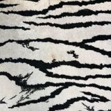 Armchair style Louis XV zebra