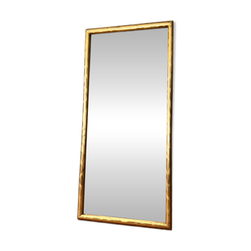 Miroir d’entre-deux doré XIXème