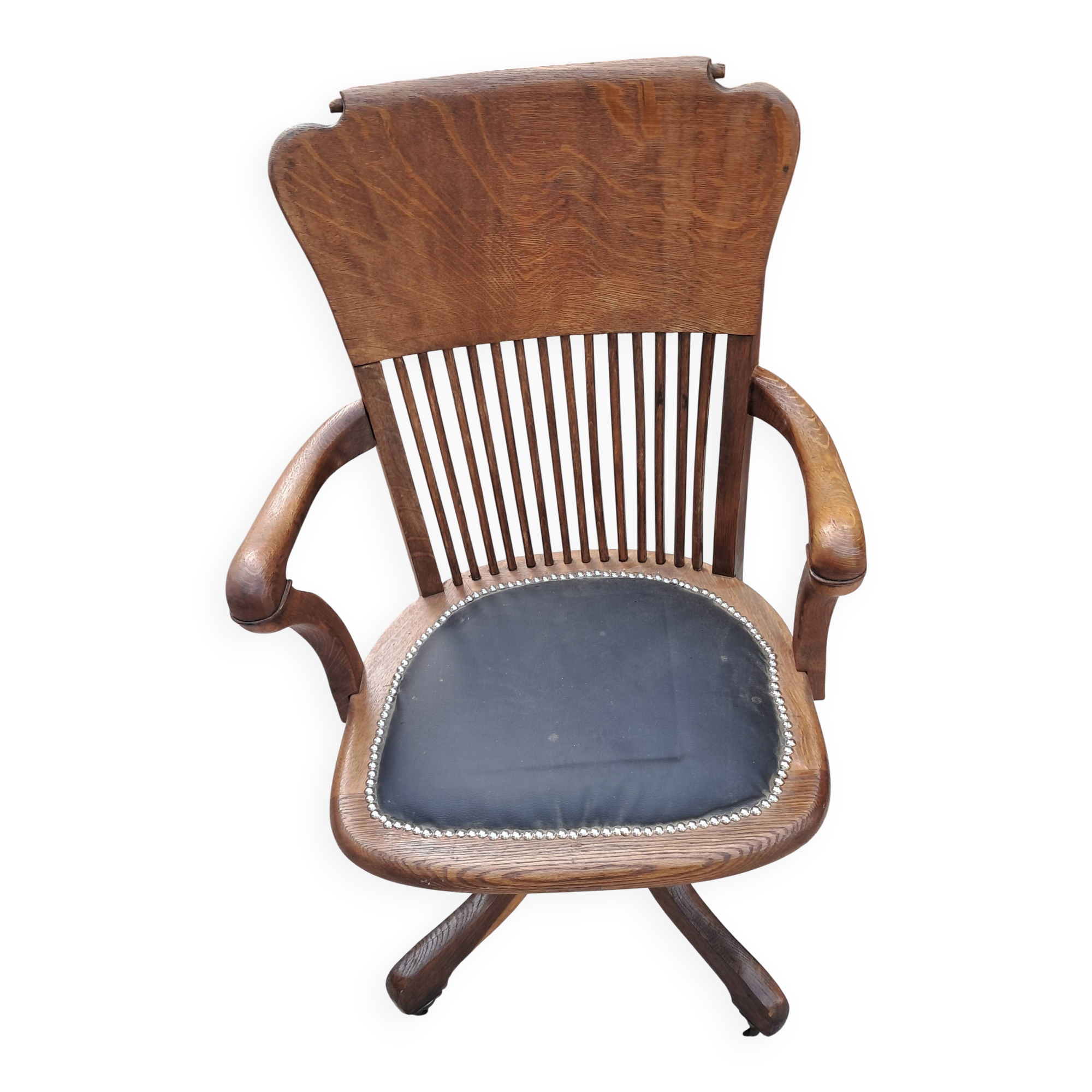 oak office chair
