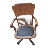 Fauteuil de bureau en chêne