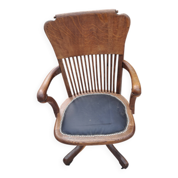 oak office chair