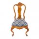 A pair of antique chairs from the late 19th century, France. After renovation.
