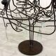 Large brutalist candalabra candle holder 1980’s