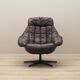 Leather swivel armchair, Danish design, 1960s, designer: H.W. Klein, manufa