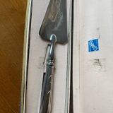 Engraved silver pie server