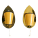 Two enchanting original Mid Century Modern brass wall lamps