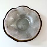 Erwin Eisch Selection, Vase and Bowl, 80's, Studio Glass