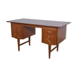 Bureau en teck danois du milieu