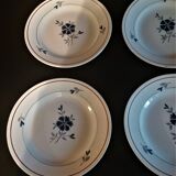 Six-plate series serves Moulin des loups Orchies model Prisca 50s