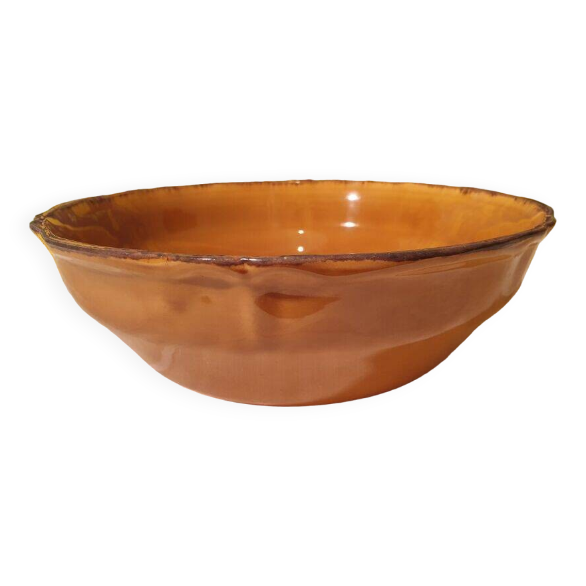 Ceramic salad bowl Les Faïences Haute Provence