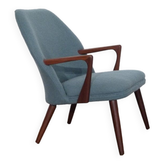 Fauteuil design danois vintage en teck 1960