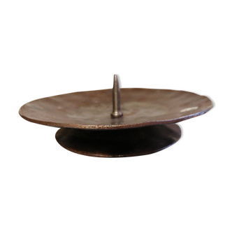 Old cellar rat candlestick