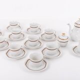 Vintage porcelain coffee/tea set from Schirnding Bavaria, 1970’s