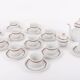 Vintage porcelain coffee/tea set from Schirnding Bavaria, 1970’s