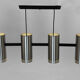 Pendant light "Cylinder IV" by Jo Hammerborg for Fog & Mørup. Denmark 1960s