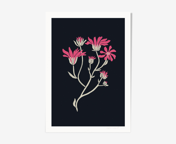 Affiche A4 "Flowers N°3"