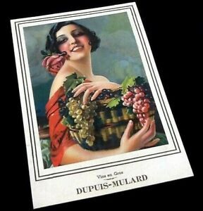 Poster / Old advertising on cardboard