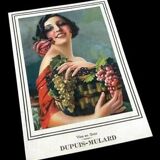 Poster / Old advertising on cardboard