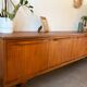 Vintage Scandinavian teak sideboard