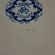 Longchamp octagonal plate, Bagdad model. Late 19th, early 20th century.