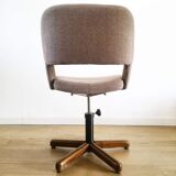 Adjustable fabric office chair
