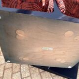 Artifort Ribbon chair by Pierre Paulin + Ottoman, Pierre Frey fabric