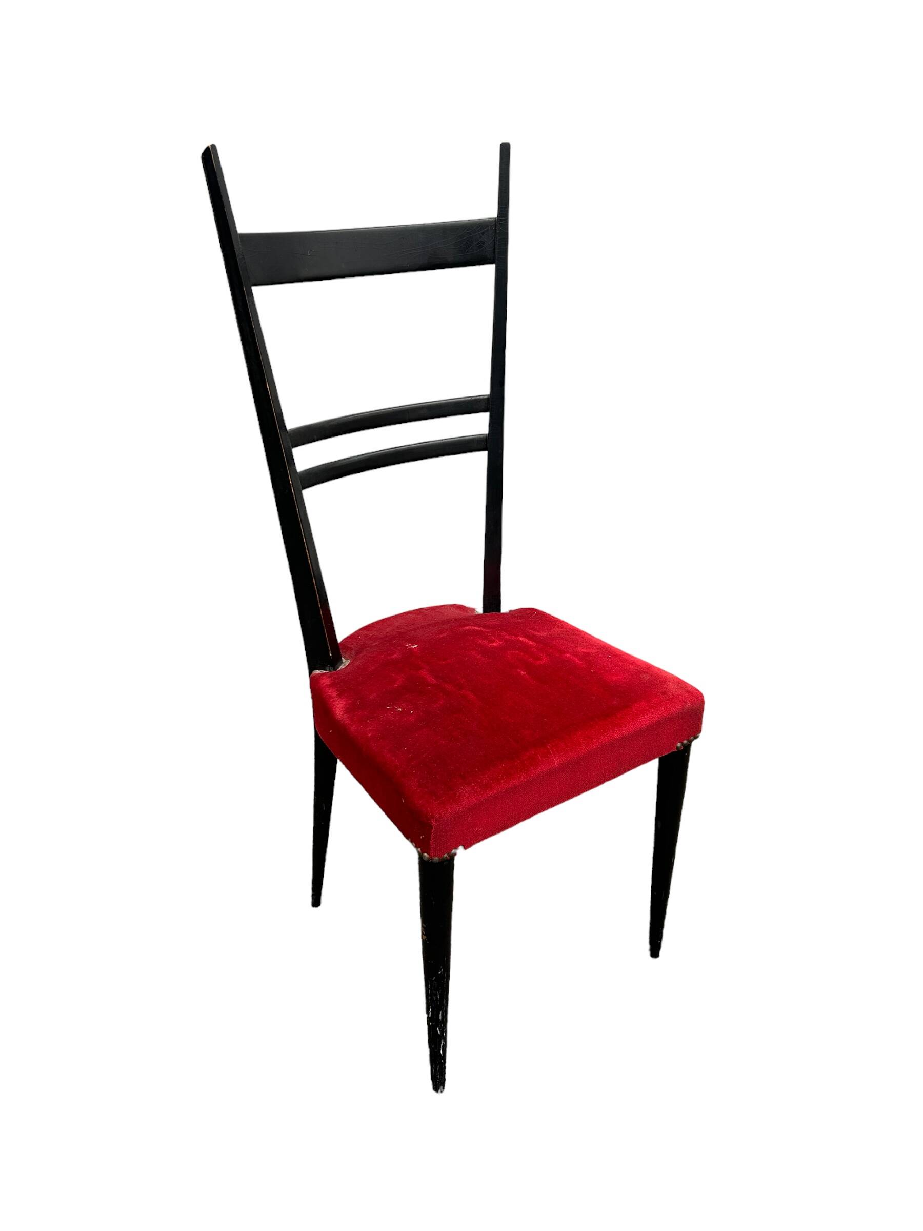 Pair of italian chairs 1950