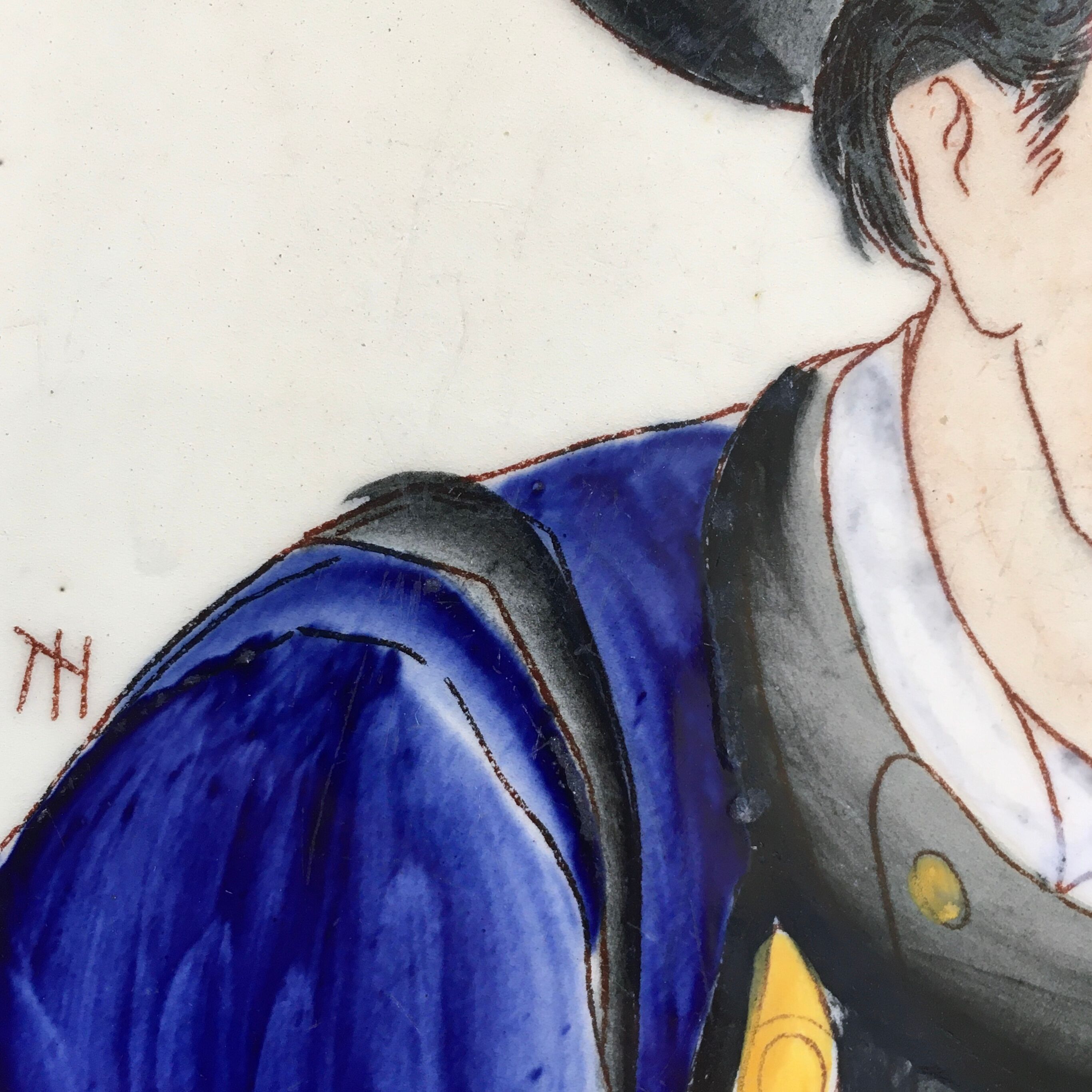 Under the flat Breton décor signed