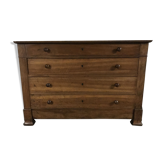 Commode Louis Philippe noyer ancienne