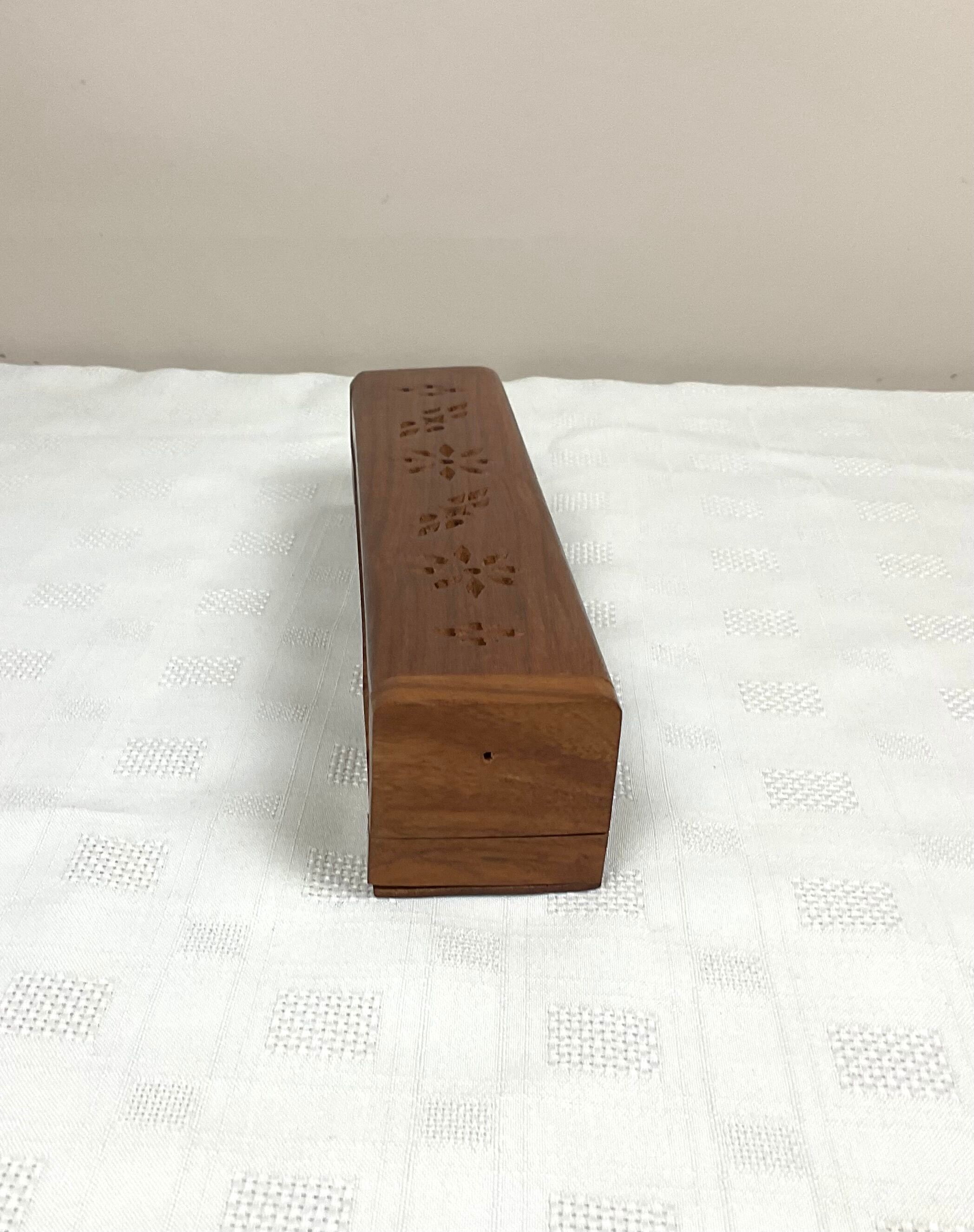 Elongated wooden box India