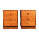 Pair of teak dressers from the 1970s