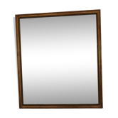 Miroir doré feuille d'or perles d'eau