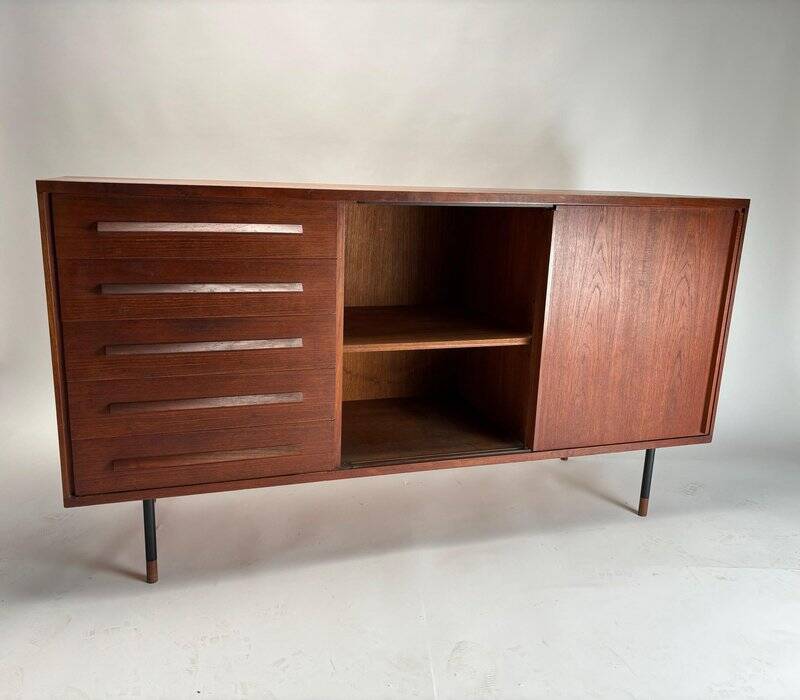 Enfilade danoise en bois, années 1960