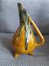 Vallauris ceramic tripod vase