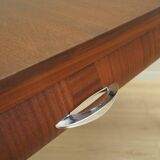 Oak desk, Italian design, 1970s, production: Italy