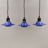 Trois lampes suspendues Design Light Ufo, modèle Inter, Design Danois années 1990.