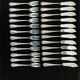 Ercuis cutlery set 131 pieces in metal Louis XV style, rocaille