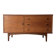 Enfilade buffet scandinave vintage en teck, 1960