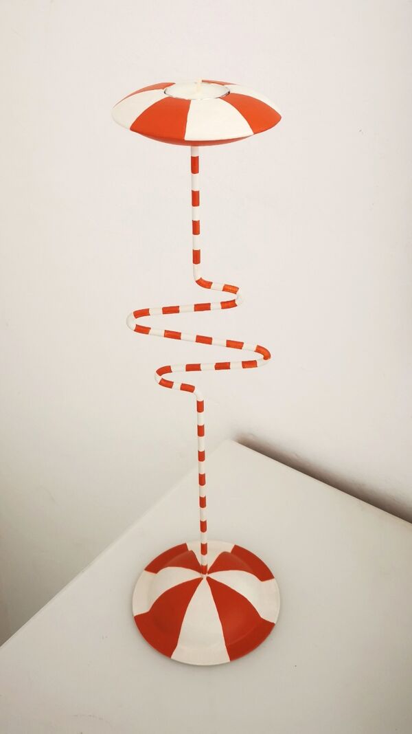 Bougeoir zig zag