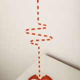 Zig zag candle holder