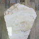 Brutalist design marble coffee table