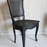 Paire de chaises cannées