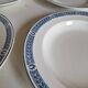Set of 14 Terre de fer Salins plates, Castellane model