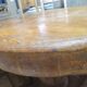 Monastery table with Occitan cross + 4 chairs - 20th century