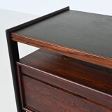 Knud Bent dry bar in rosewood Dyrlund Denmark 1960